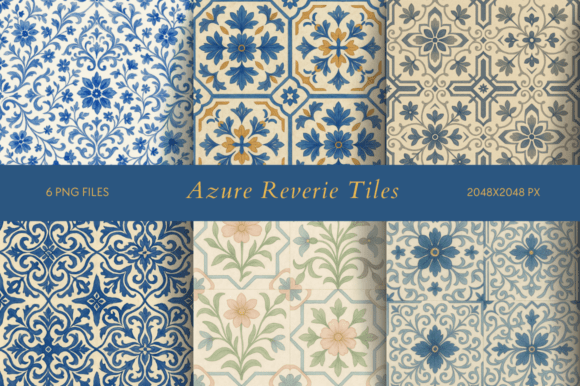 Azure Reverie Tiles: A Timeless Blend of Elegance and Modern Design
