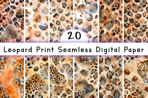 How to Use Leopard Print Seamless Digital Paper in Creative and Business Workflows